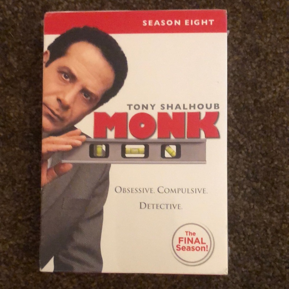 Monk Season Eight DVD